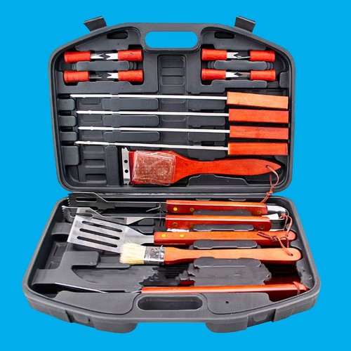 Piece bbq grill tool set - bbq, &